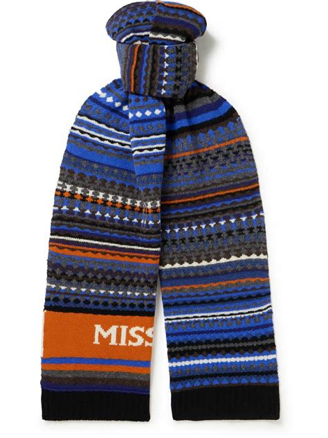 MISSONI Logo Scarf .